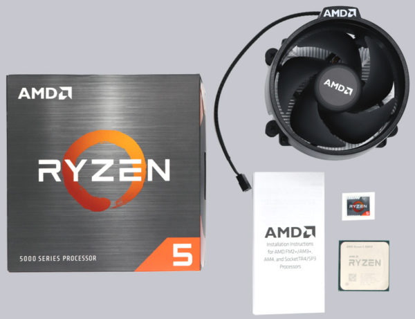 AMD Ryzen 5 5600X Kutu İçeriği