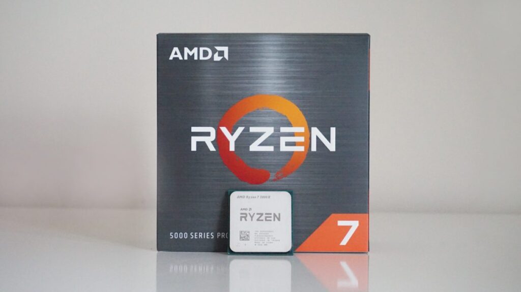 AMD Ryzen 7 5800X Kutu