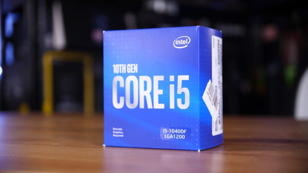 Intel i5-10400F Kutu