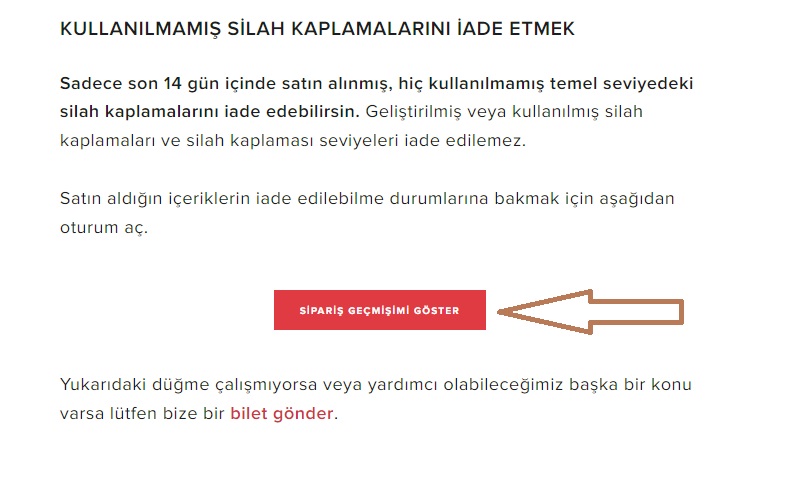 Valorant Sipariş Geçmişimi Göster